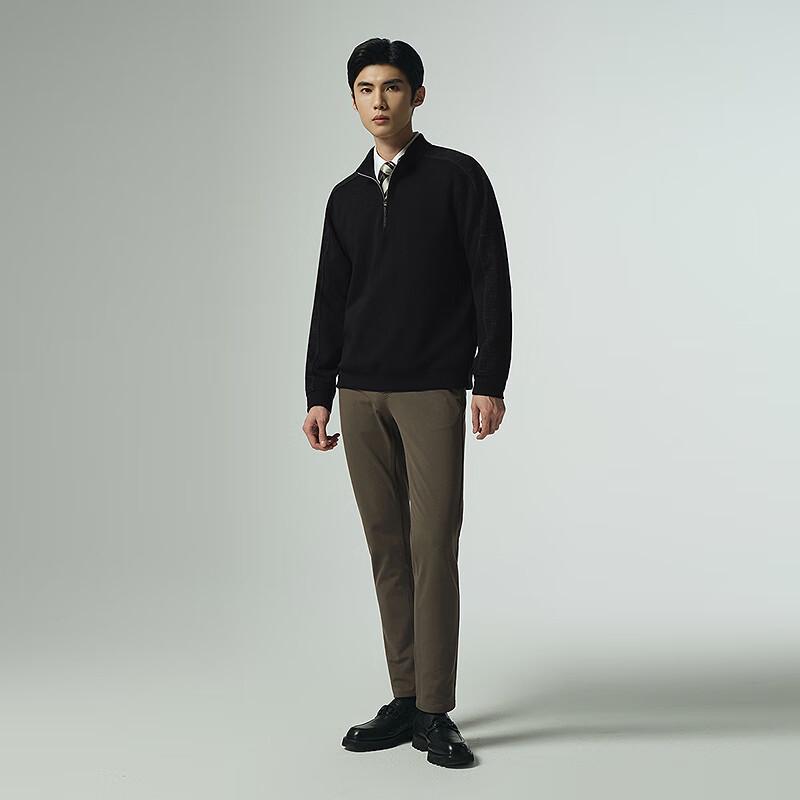 LILANZ Men's Far-Infrared Thermal Half-Zip Sweatshirt