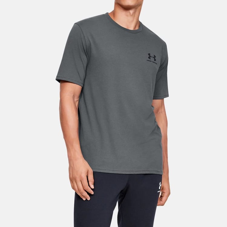 Under Armour T Shirt Unisex Gray 1326799-012