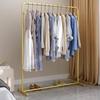 Floor-standing Coat and Clothing Rack for Men's, Women's, and Children's Stores - Light Luxury Display