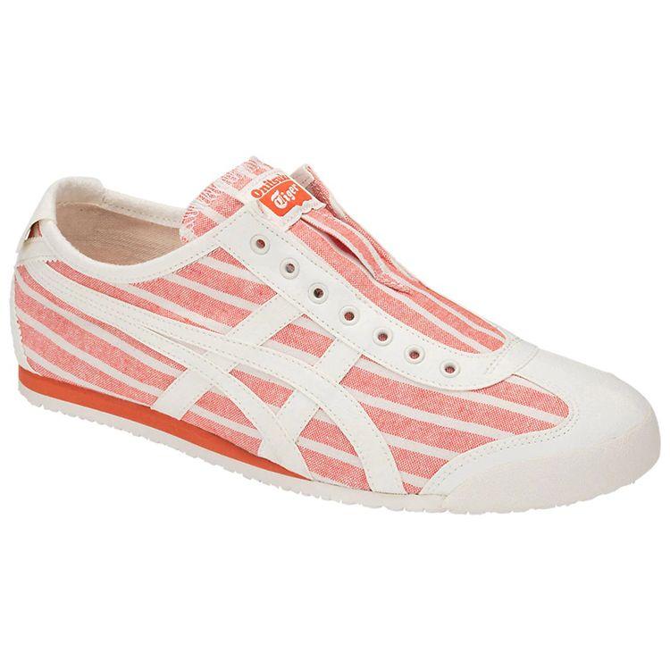 ONITSUKA TIGER Mexico 66 Slip-On Krémová Oranžová Pruhované Unisex Tenisky 1183A239-801