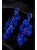 Boucles d'Oreilles Pompons Pétales de Rose Élégantes - Mode Européenne Écologique pour Femmes