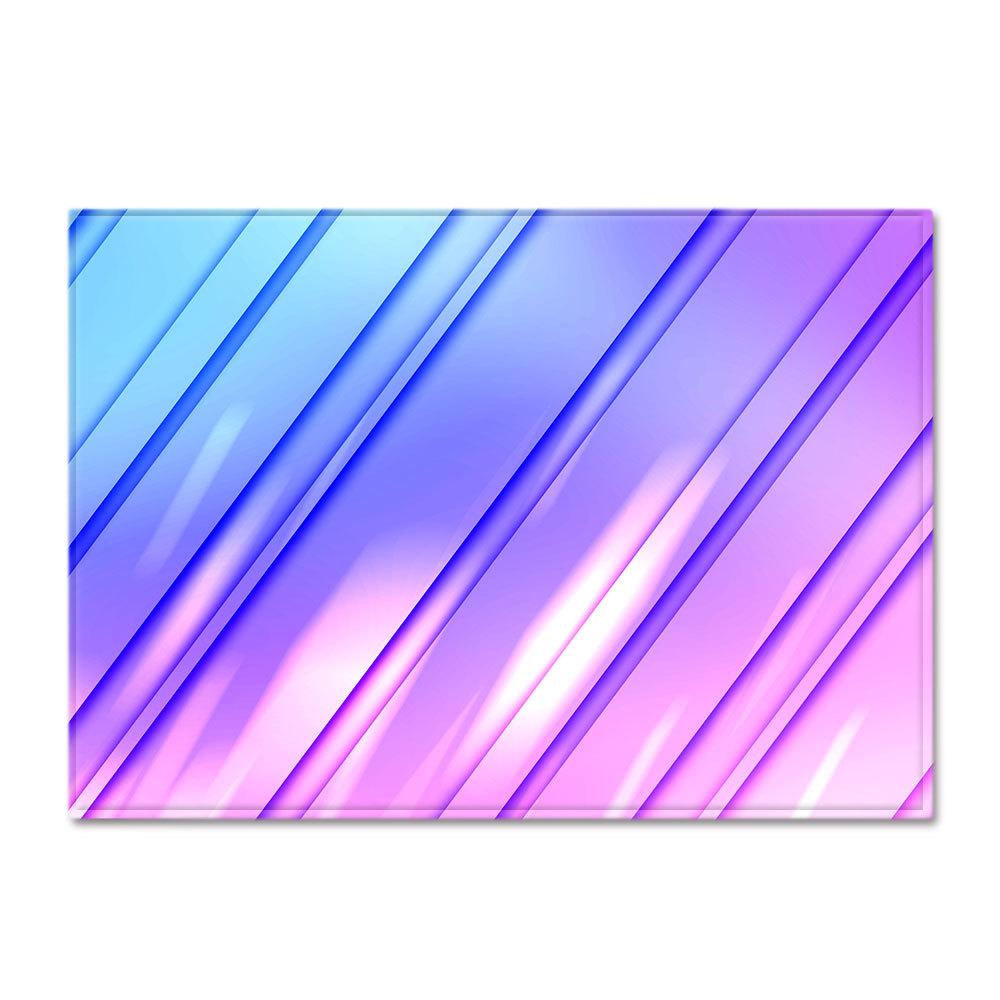 Gradual Change Large Carpet Feather Wind Bedroom Floor Mat