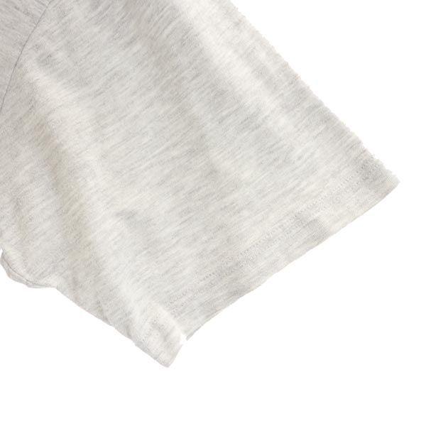 Print Short Sleeve T-shirt Gray Men's Used