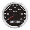 Car Speedometer, Speed Gauge 3-3/8In with Gps Pulse Signal for Automotive Modification for Marine Yacht Motorcycles