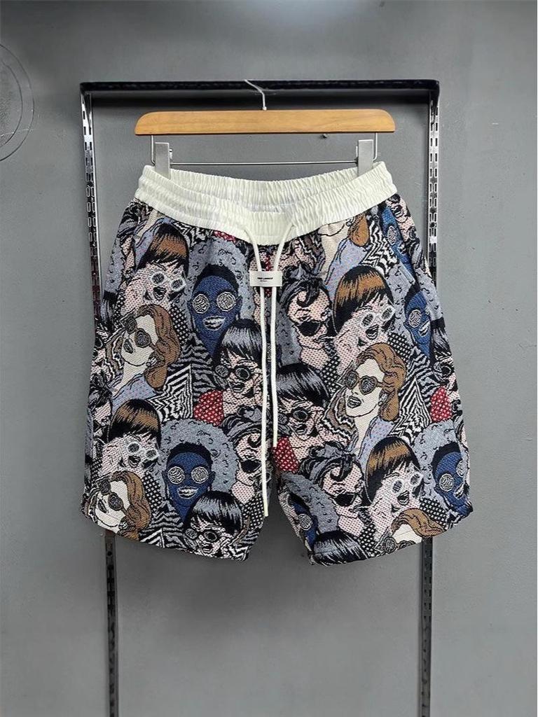 High-End Trendy Unisex Breathable Casual Shorts: Summer Fashion, Versatile and Loose Fit Sportswear