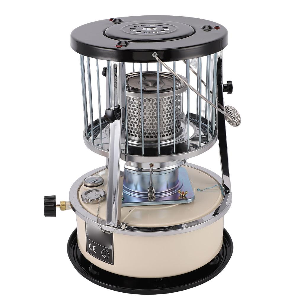 Portable Kerosene Heater 2.6KW 5.2L Height Adjustable Outdoor Indoor Kerosene Space Heater for Camping Tent Ice Fishing