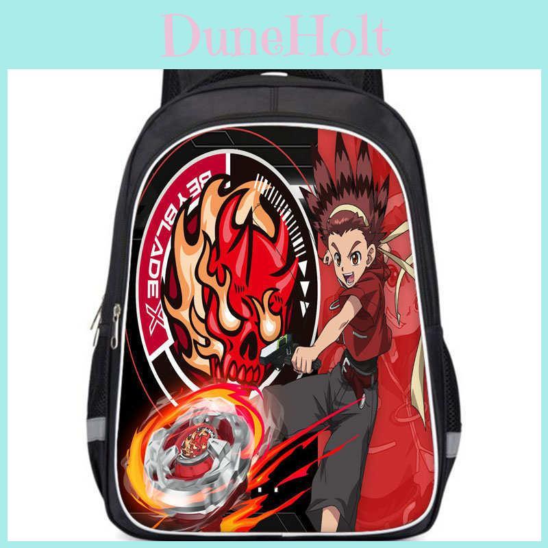 Zaino Beyblade X ad Alta Capacità Leggera Borsa in Tessuto Oxford Per l'Essenziale Scolastico