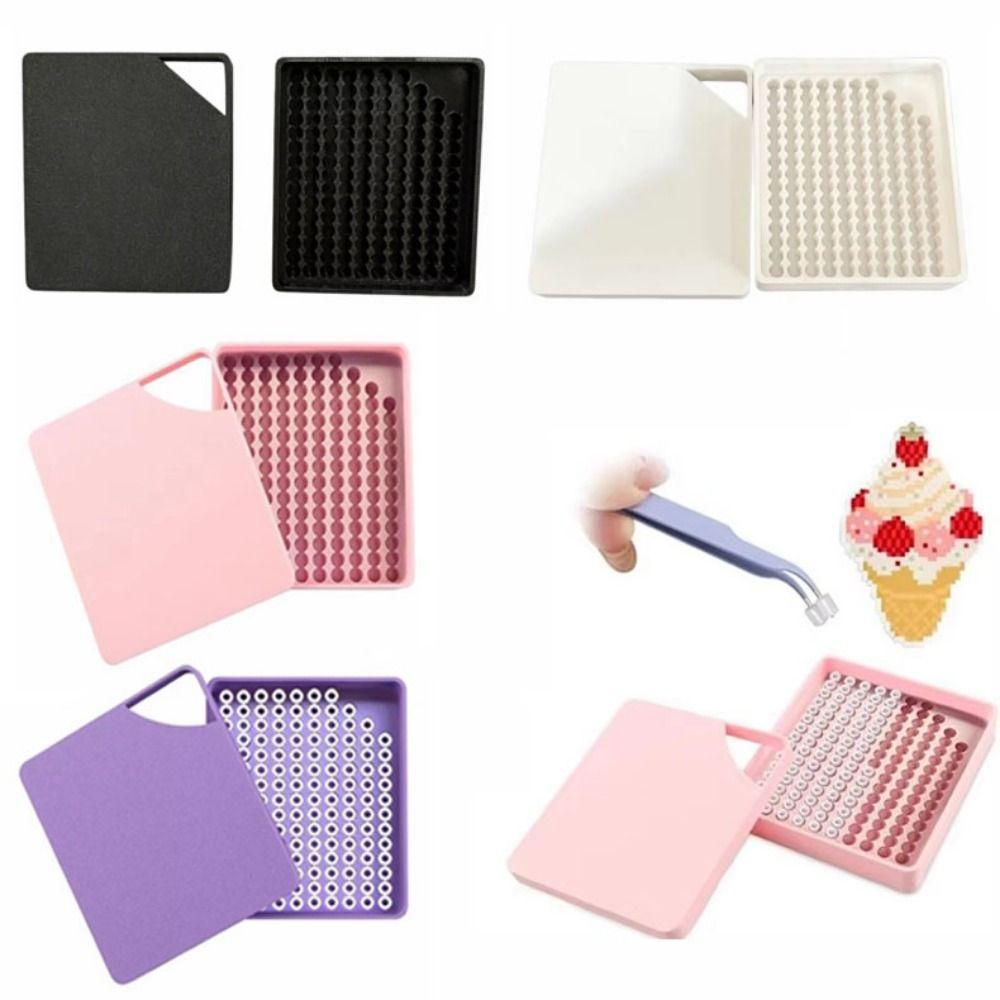 5mm Bügelperlen Pickschale Hohe Effizienz Präzisionswerkzeuge Bügelperlen Organizer Schale Effizient Zeit Sparen