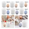 3D Easter Eggs Casting DIY Figurine Handmade Accessories Decoration Art Crafts Reusable Silicone
