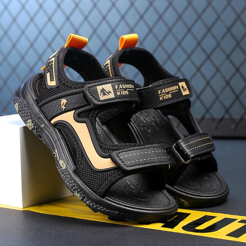 

Children s sandals summer new middle and older children s outdoor leisure beach shoes lightweight non-slip wear-resistant breathable sandals 40