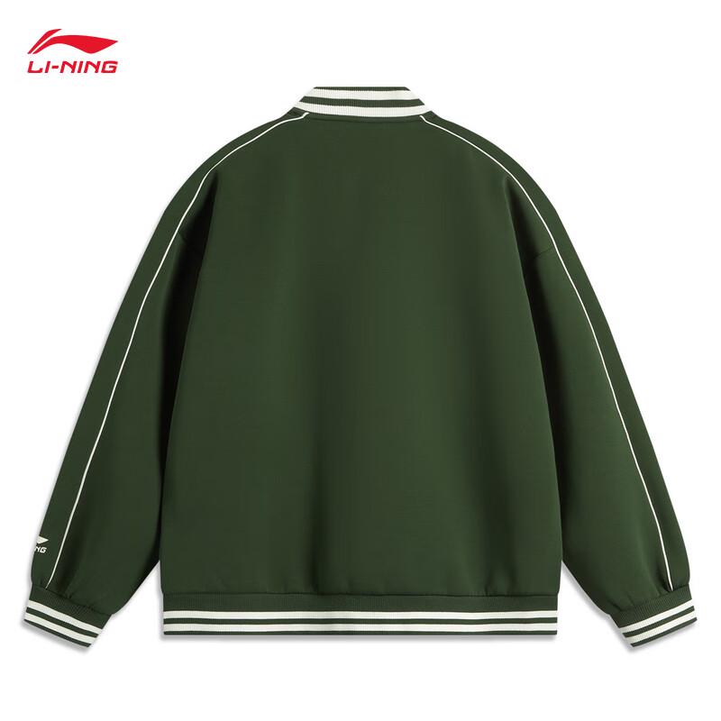 Li-Ning Unisex Baseball Collar Cardigan Sweatshirt