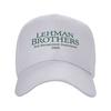Lehman Brothers Risk Management 2008 Financial Crisis Intern Casual Baseball Cap Summer  Trucker Hat Outdoor Sport Snapback Cap