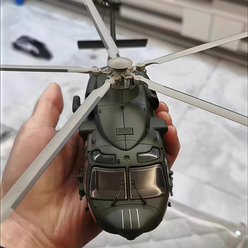 1: 55 Armed Helicopter -20 Tactical Helicopter Alloy Model Simulation Of Chinese Divine Eagle Carrier Based Aircraft Ornament