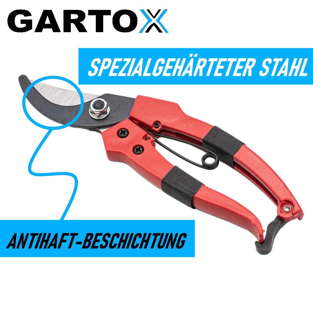 GARTOX Garden Shears, Rose Shears, Pruning Shears, Flower Shears, Vine Shears, Self-opening