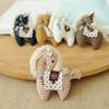 Handgemaakte Stof Pony Met Borduur Broche Pin Cartoon Dames Kleding Sieraden Accessoires Paard Corsage
