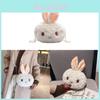 Cute Bunny Plush Mini Shoulder Bag With Chain Strap For Daily Casual Use