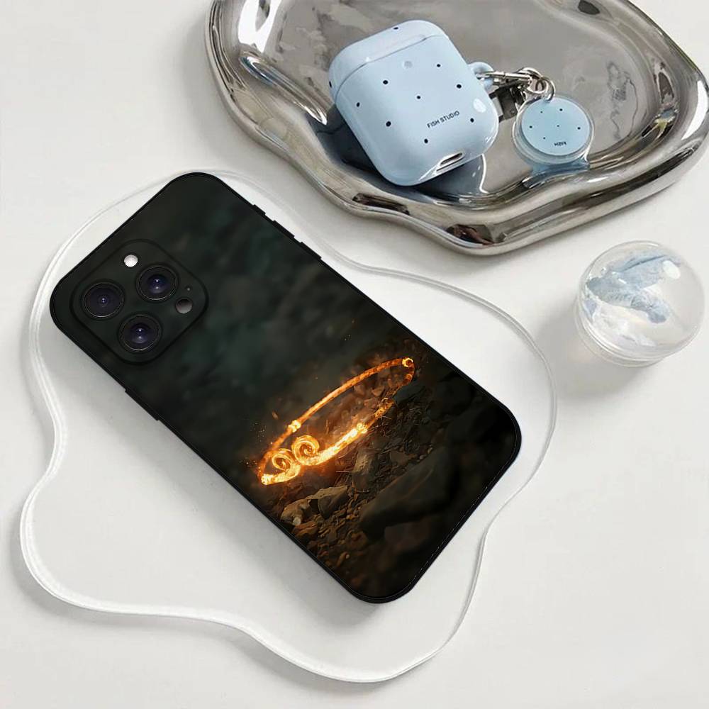 Black Myth Wukong Games Phone Case Phone Case For Iphone 17 16 15 11 13 14 Pro Max X Xr Xs Max 12mini Black Shell Cover Case