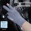 Men's Breathable Fingerless UV-Protection Gloves for Cycling, Fishing, and Driving