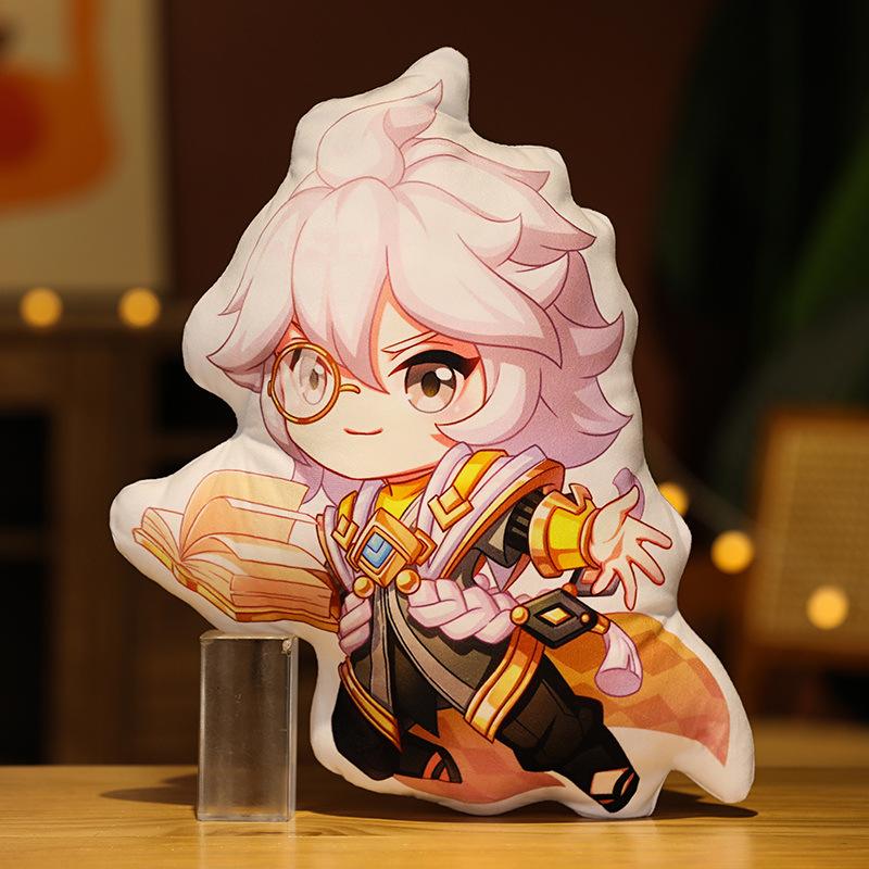 King Quality Premium Glory Video Game Hero Plush Cushion Pillow Soft Crystal Velvet Cartoon Print