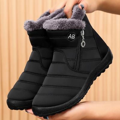 Baumwollschuhe Winter neu Außenhandel lange Baumwollschuhe warm hohe Baumwollstiefel Paar große Größe Schneestiefel