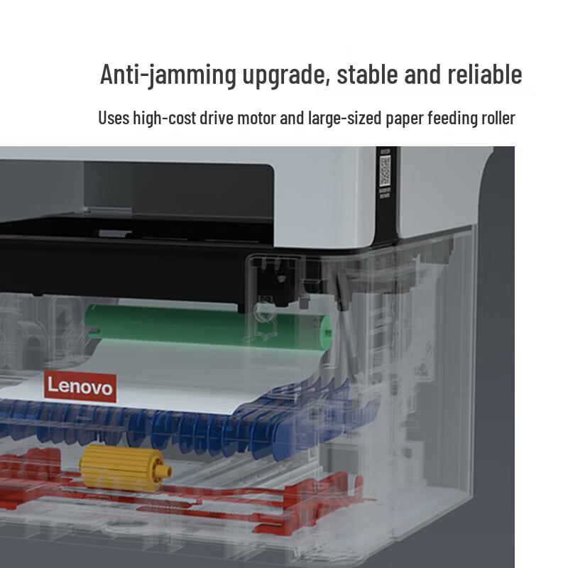 Lenovo Black & White Laser Multifunction Printer CN Plug (adapter Included)