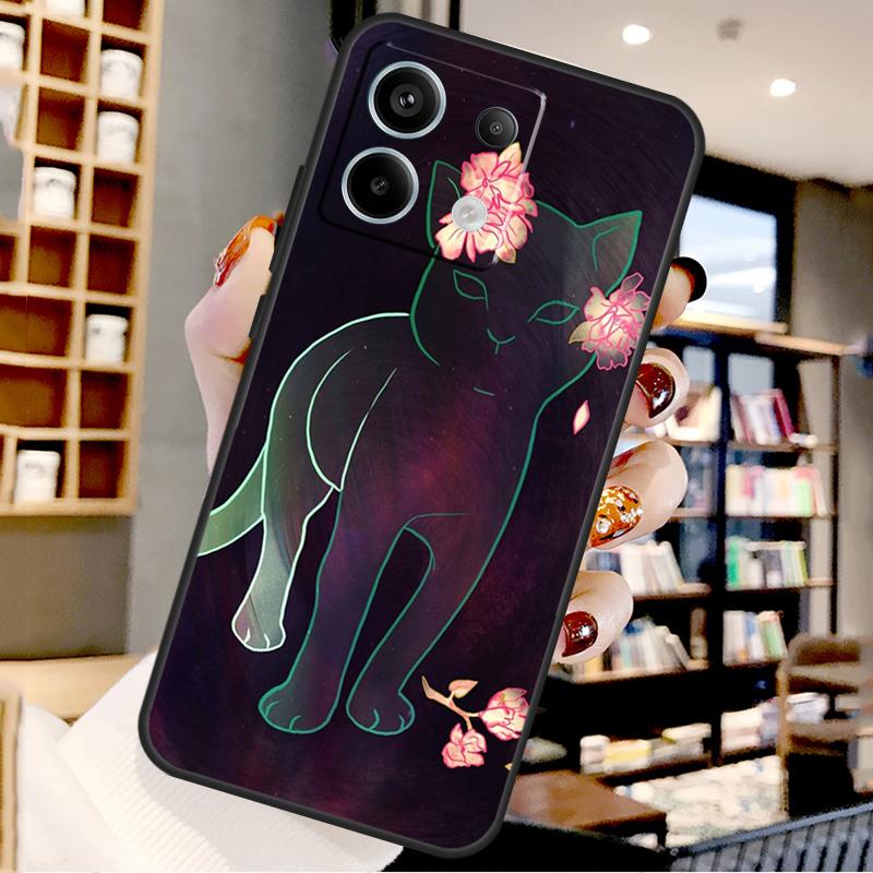 

Cartoon Cute Cats For Xiaomi Redmi Note 14 Pro 9 10 11 12 13 15 Pro Plus Case For Redmi 15 15C 14C 12C 10C 13C Redmi Note 14 Pro 5G