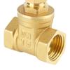 Gate Valve, Brass DN15 BSPP G1Celsius2  Sluice Valve 232PSI for Water Oil Gas, Suitable for Water, Oil, Gas, Steam, With Straight Internal Fluid