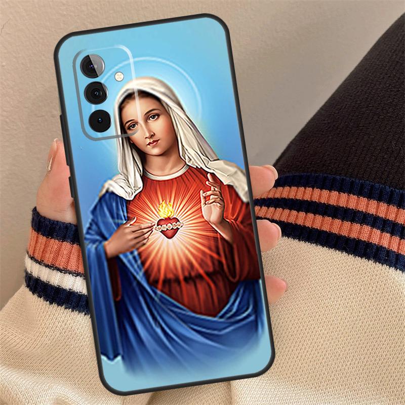 Mother Virgin Mary Case For Samsung Galaxy A13 A23 A33 A53 A12 A22 A32 A42 A52 A51 A71 A14 A24 A34 A54 Coque