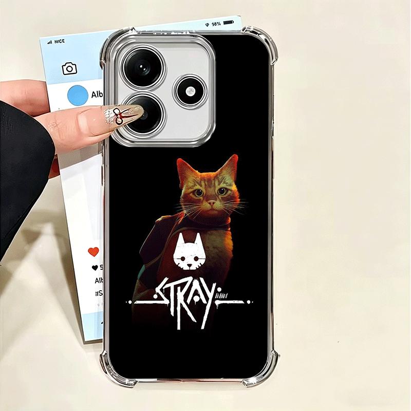 

Stray Cat Game B-12 Soft Phone Case For Xiaomi Poco X7 X8 Pro Max X6 X5 X3 F8 Ultra F7 M8 M7 M5S Redmi 15C 15A 15 14C 13C 12C 13 Xiaomi Redmi 13C 4G