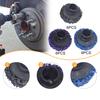 6Pcs Brake Hub Cleaning Discs Multiuse Sanding Pads Rust Removal Wheel Hub Tool for Automobile Drum Truck Rotor Trailer