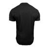 Men's Summer Solid Color Neck Short Sleeve Sports T-Shirt Tops