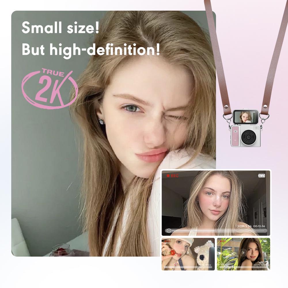 Retro Mini HD Camera for Students - Portable, Trendy, and Ideal for Parties and Travel