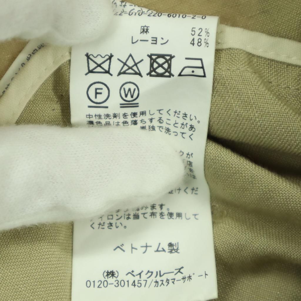 FRAMeWORK Lightweight, unlined, linen blend. Jacket 38 beige Women Used