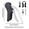 Manual Wine Opener for Kitchen Use, Vertical Lever Corkscrew Home And Bar