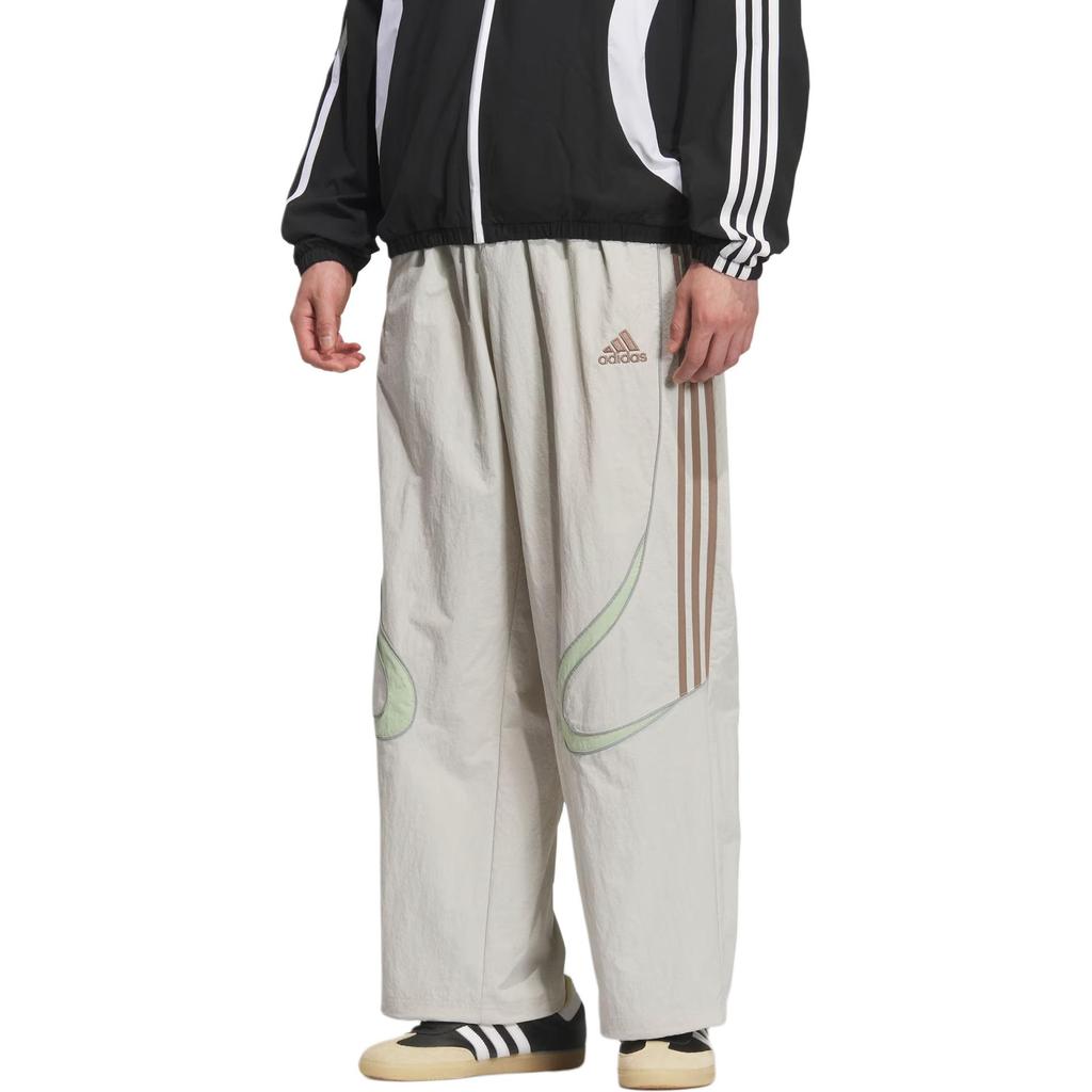 adidas Originals Ss25 Teamgeist Tracksuit Bottoms Woven Loose Fashion Versatile Sports Long Pants Men Bottoms KF4943