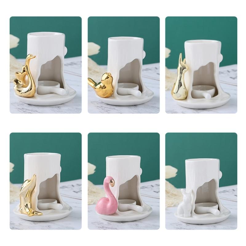 Wax Melt Burners Essential Oil Burners,Oil Burners Tealight Wax Warmer Aromatherapys Holder Candle Scented Diffuser