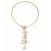 Geometric Pearl And Crystal Necklace For Women And Men Fashion Jewelry