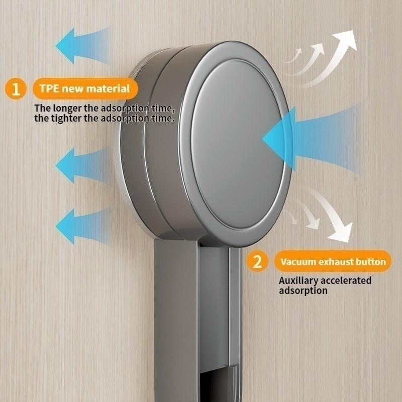 No Need To Drill Suction Cup Strong rear door hook, non-perforated bathroom storage rack hook, entrance door hanger for storage