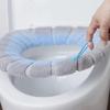 1Pc Bathroom Toilet Seat Cover Soft Warmer Washable Mat Cover Pad Cushion Seat Case Toilet Lid Cover Accessories Bath Home