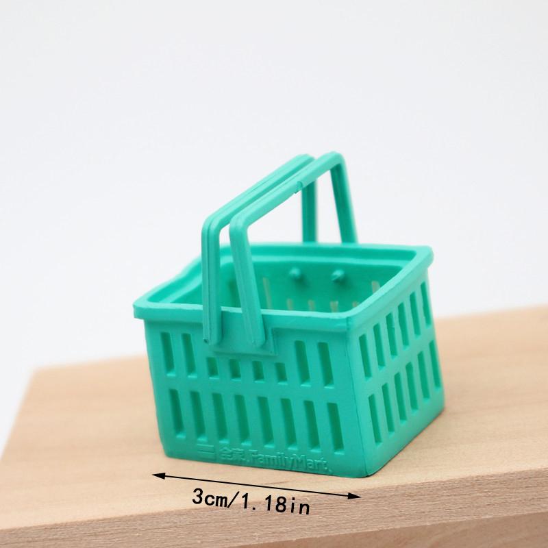 1:12 Scale Dollhouse Miniature Supermarket Shelves for Food Drink Display Furniture Toys Simulation Furniture Model Decor Toy