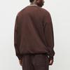 2024 Autumn/Winter Men's Heavyweight American Crewneck Sweatshirt - High Quality, Long Sleeve, Loose Fit