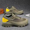 New outdoor men's shoes four seasons mesh breathable off-road running shoes shock-absorbing wear-resistant non-slip casual sports shoes men's shoes