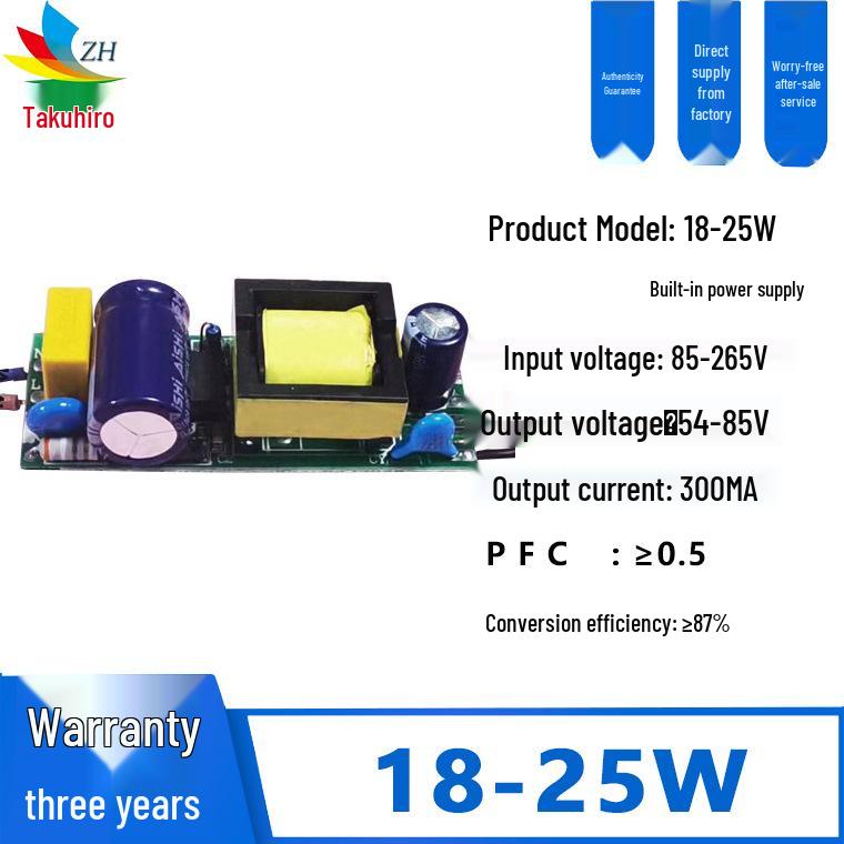 1-50W Flimmerfreier LED-Treiber mit Weitbereichsspannung, Isolierte Stromversorgung