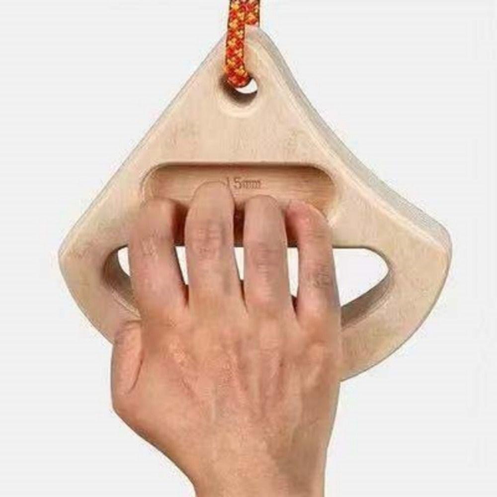 Forearm Climbers Finger Strengthener Wooden Pull-Up Board Rock Climbing Hangboard Men Women