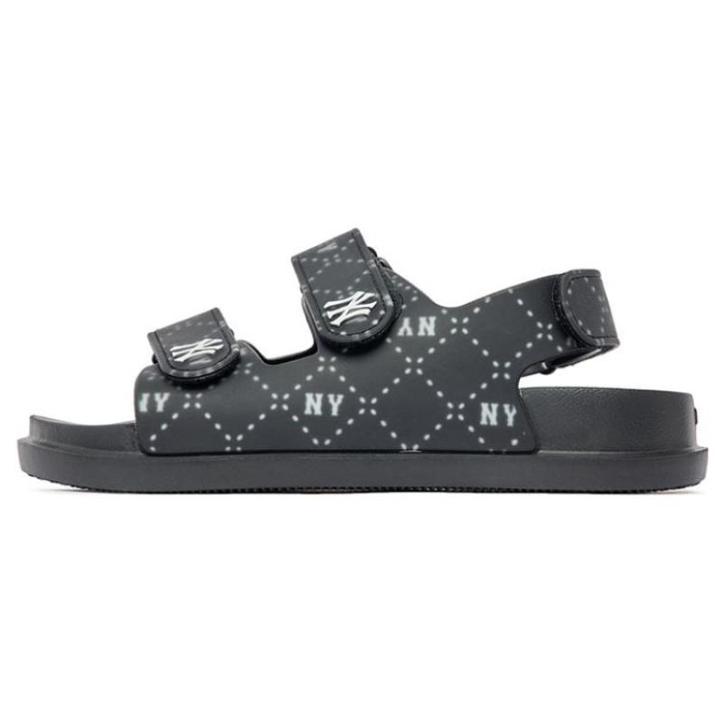 

MLB Sandal New York Yankees Sports Sandals Unisex Black White Sneakers 3ASDCSD33-50BKS 45