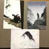 [USED] Artist of the Wind Collection with Postcards by Kiyoshi Nakajima Scenery, Picture and Essay Collection, Women's Paintings, Japanese Paintings