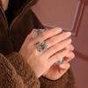 Bolaijewelry Luxusdesign Natürlicher grüner Amethyst Großer Edelstein Oval 12*16mm Ring 925 Sterlingsilber Wunderschöner feiner Schmuck