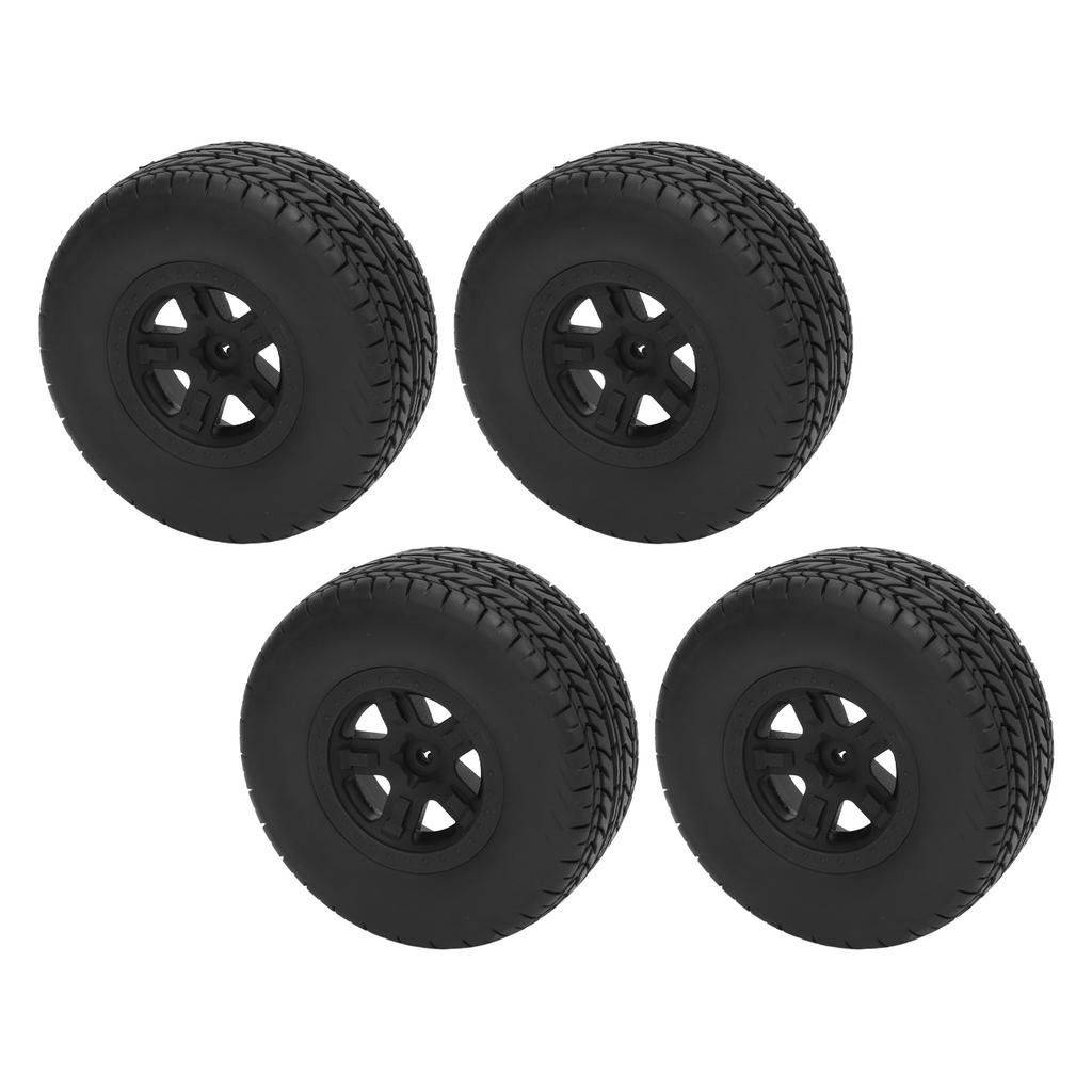 4PCS 110mm RC Tires 12mm Hex Rubber RC Truck Tire for Slash Arrma 1/10 RC Short Course Trucks