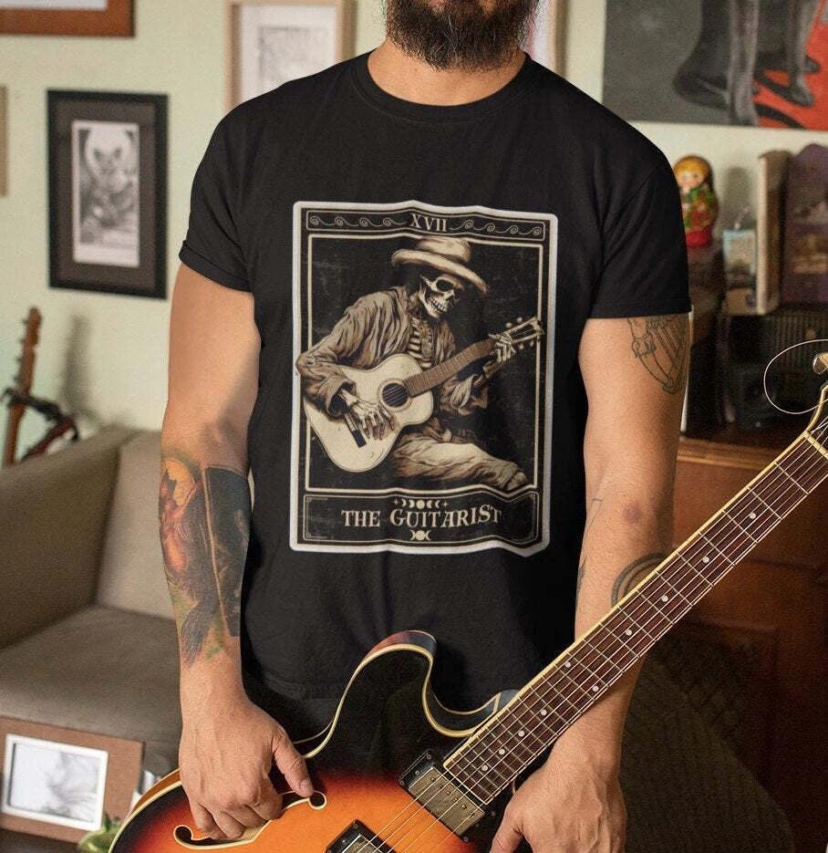 The Guitarist Tarot Card Shirt S