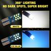 2 Pezzi W5W T10 LED 168 194 LED Lampadine Canbus 16SMD Luce Interna Auto Luci Indicatori Porta Laterale Auto Luci di Posizione Lampade di Lettura 6000K Bianco Blu 12V
